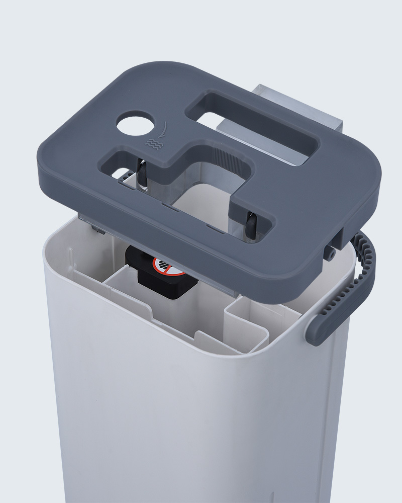 Nat en droog gebruik Mopx Mini platte mop-emmerset